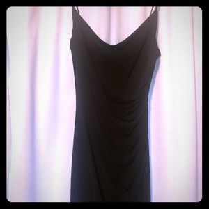 Cache Size 6 Long Black Evening Dress